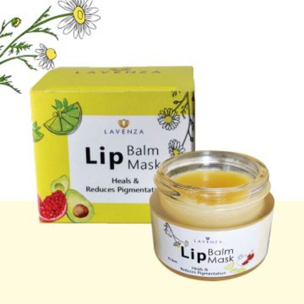 Femica - Skin Care by Lavenza - Multipurpose Lip Balm / Lip Mask for lightening & healing lips 15gm